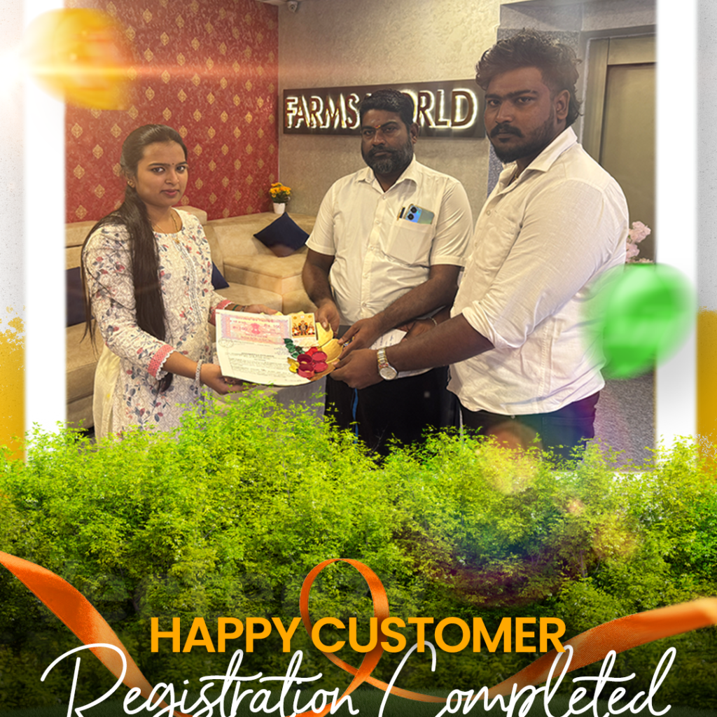 Happy Customers at Udhay Groups Farmland Registration